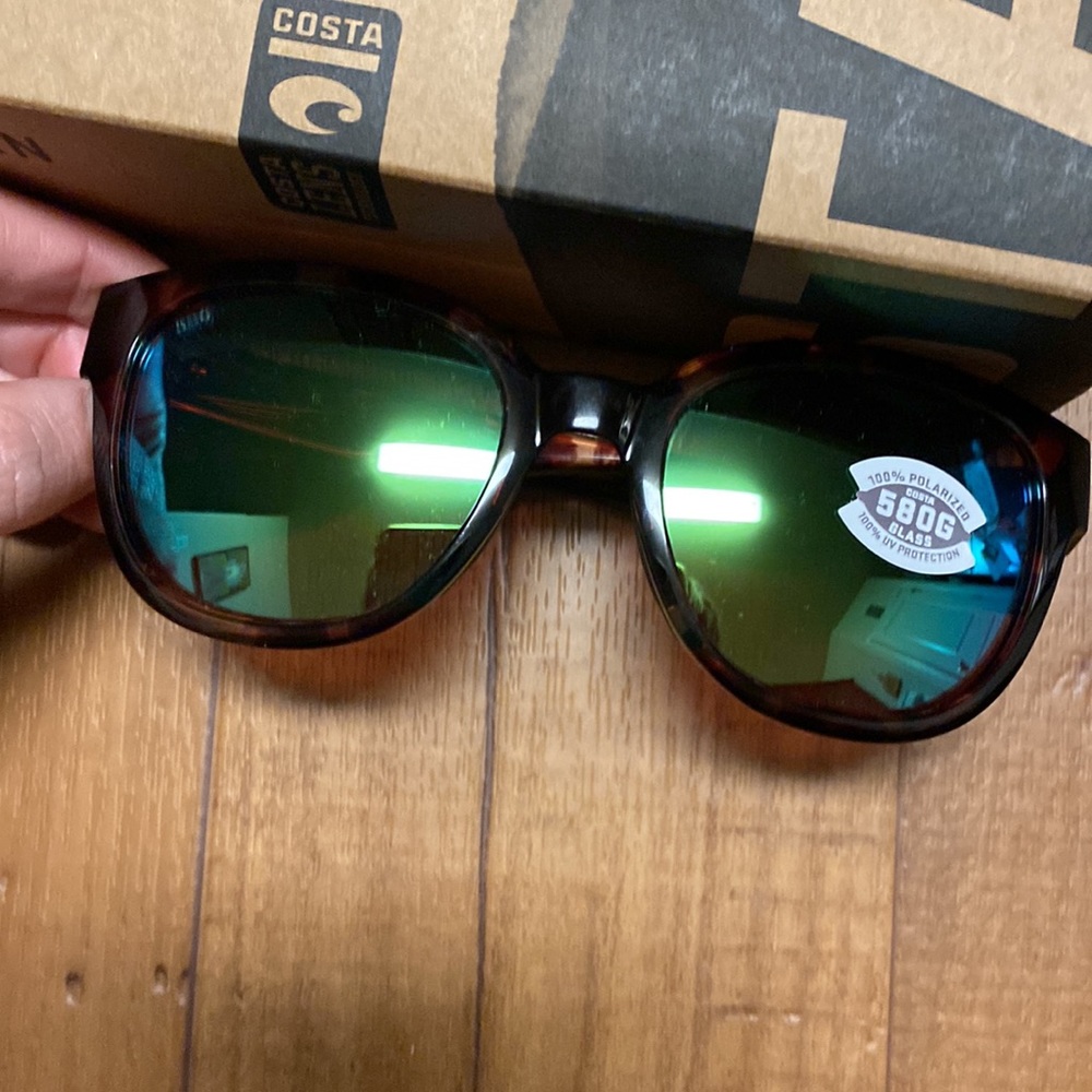 Costa Salina tortoise green mirror - Picture 6 of 6
